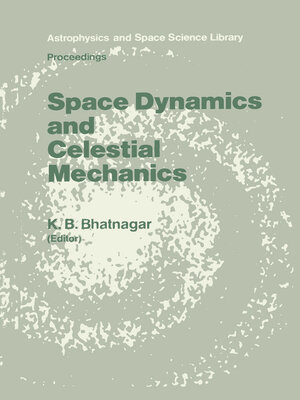 cover image of Space Dynamics and Celestial Mechanics